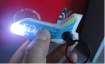 keychains and pins and bag hanger