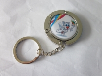 keychains and pins and bag hanger