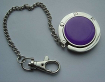 keychains and pins and bag hanger