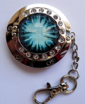 keychains and pins and bag hanger