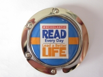 keychains and pins and bag hanger