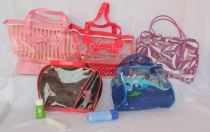 clear cosmetic bag