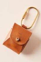 leather keychain case